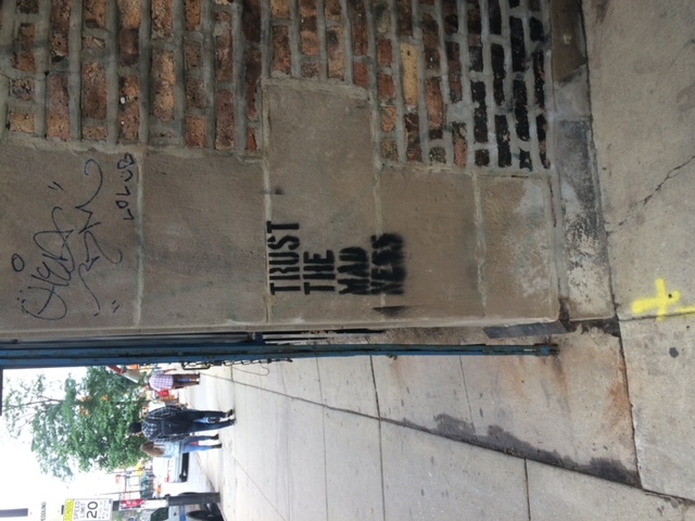 Trust the Madness stencil
